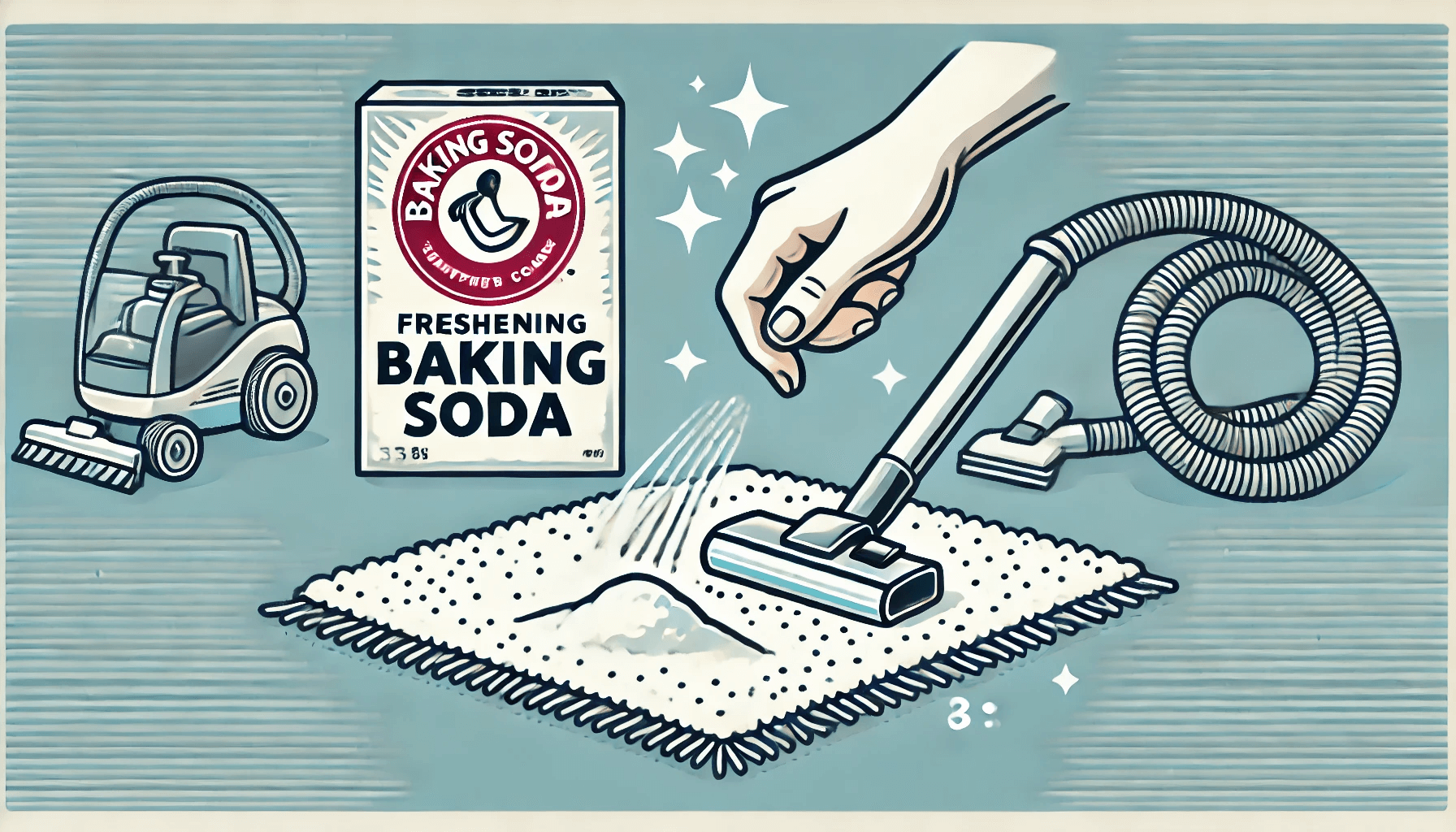 Baking Soda for Fresh Carpets