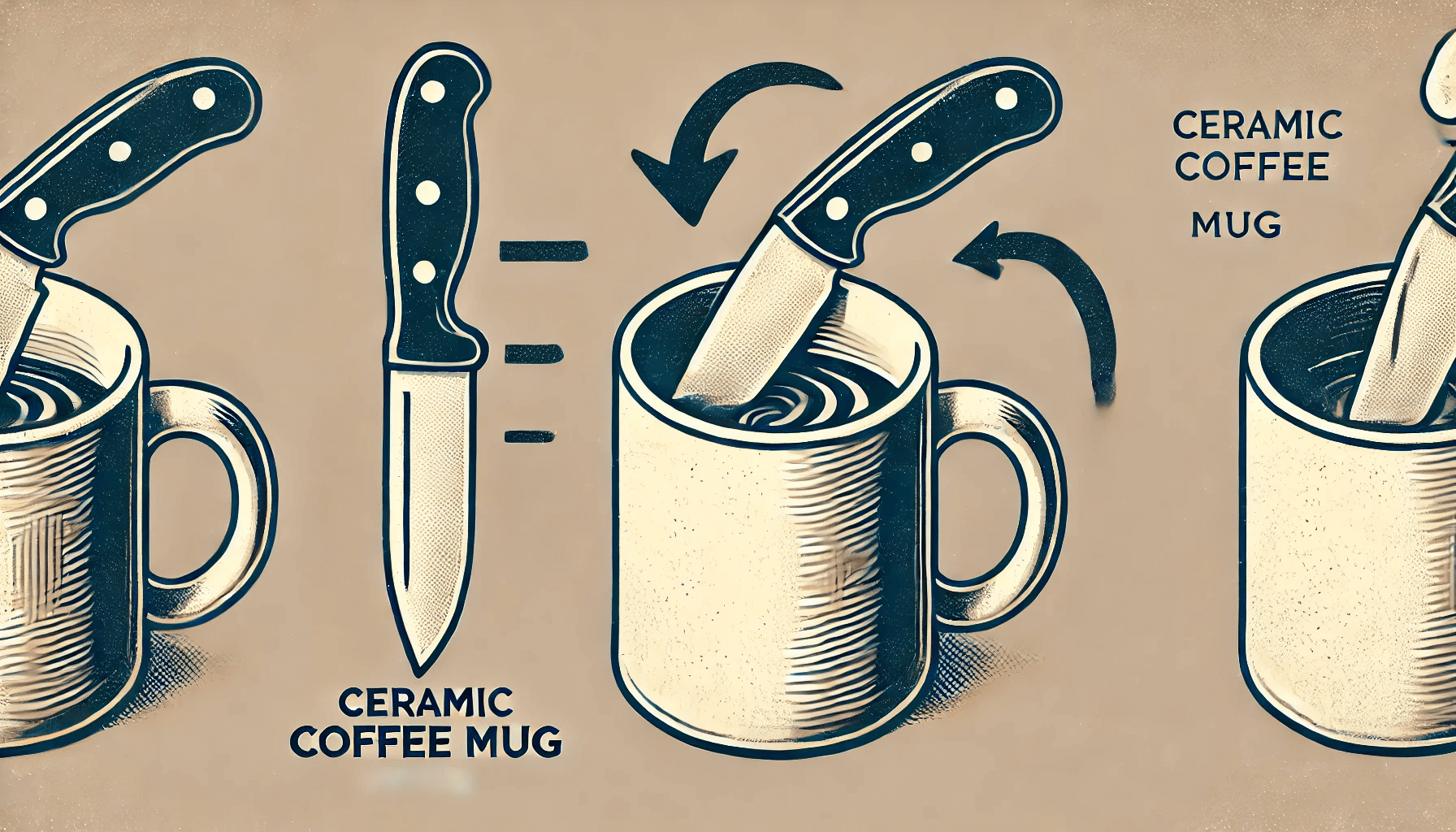 Sharpen Knives with a Coffee Mug